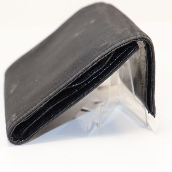 Prada Black Nylon & Saffiano Leather Wallet – Tri-Fold with Coin Pocket - Picture 4 of 8